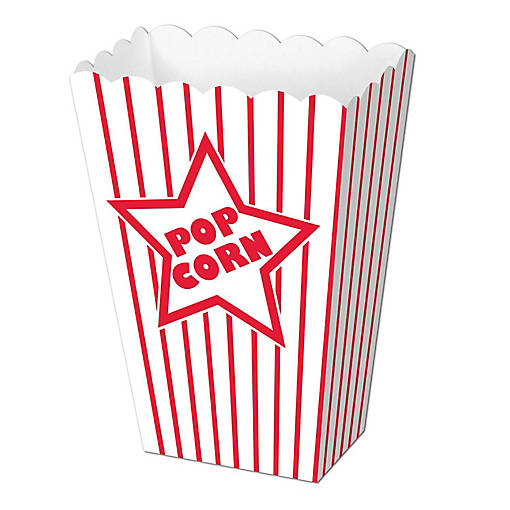 Beistle - Paper Popcorn Boxes - 12 Pack