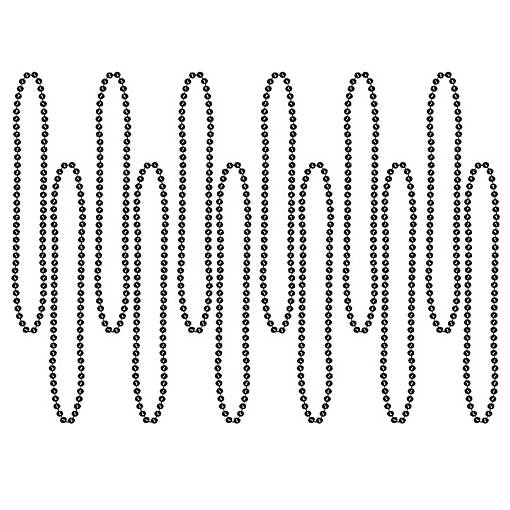 Beistle - Party Beads - Small Round - Black - 12 Pack