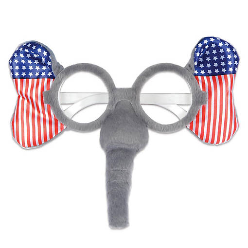 Beistle - Patriotic Elephant Glasses - 12 Pack
