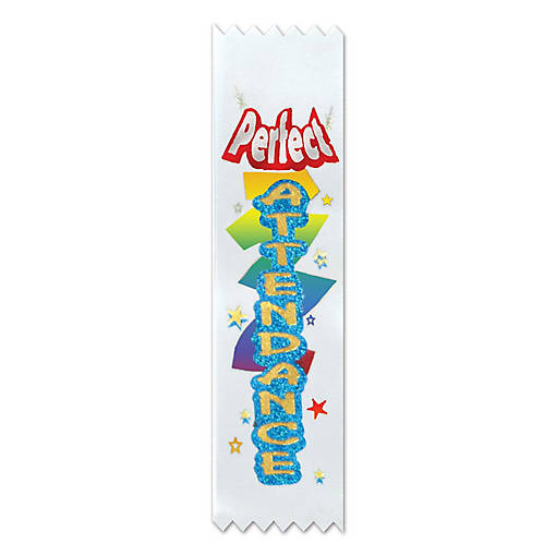 Beistle - Perfect Attendance Value Pack Ribbons - 3 Pack