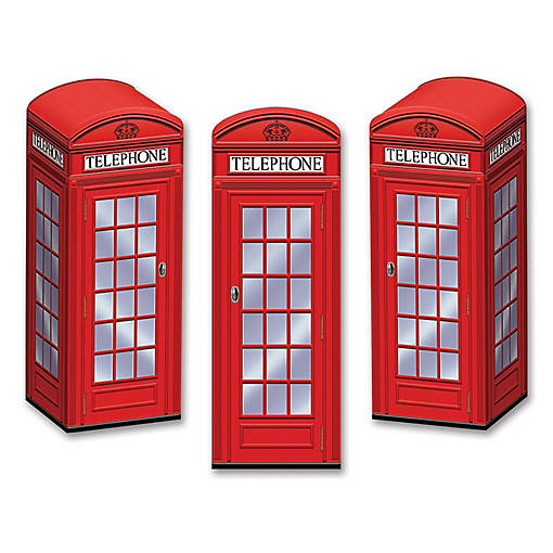 Beistle - Phone Box Favor Boxes - 12 Pack