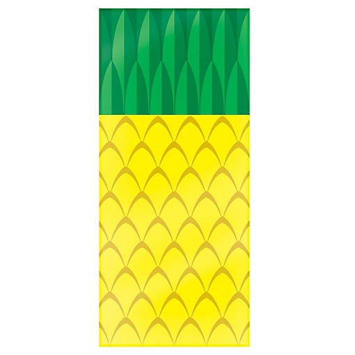 Beistle - Pineapple Cello Bags - 12 Pack