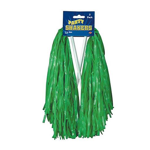 Beistle - Pkgd Poly Shakers - 512 Strand - Green - 24 Pack