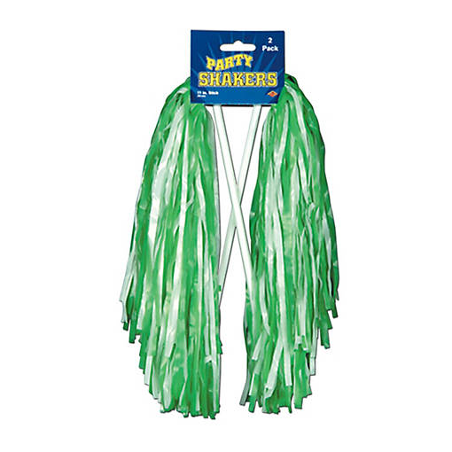 Beistle - Pkgd Poly Shakers - 512 Strand - Light Green - 24 Pack