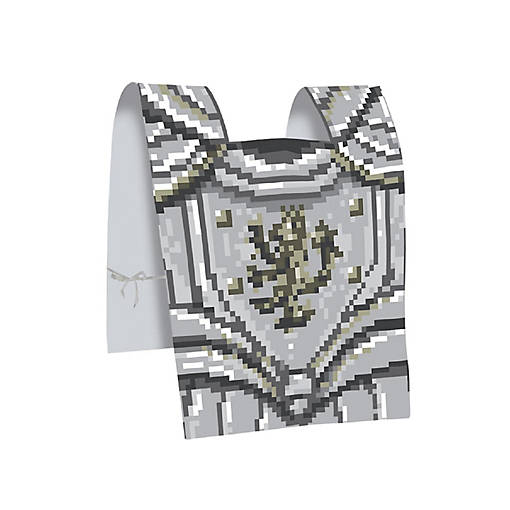 Beistle - Plastic 8-Bit Knight Vest - 12 Pack