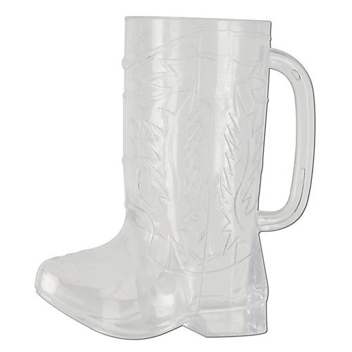 Beistle - Plastic Cowboy Boot Mug - 12 Pack