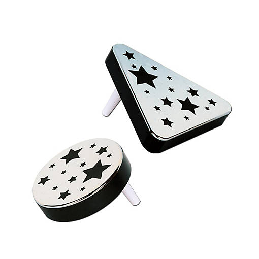 Beistle - Plastic Metallic Noisemakers - Silver and Black - 20 Pack