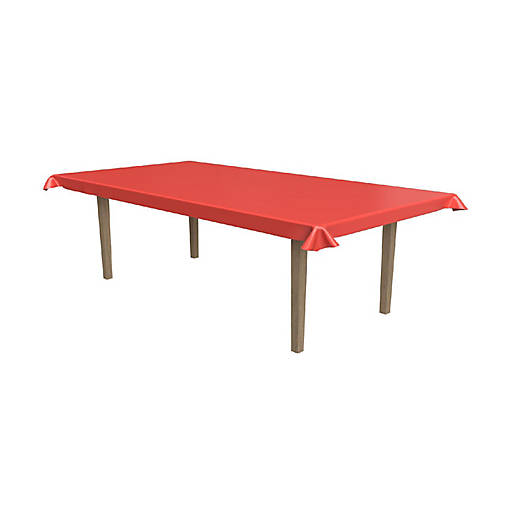 Beistle - Plastic Table Roll - Red - 1 Pack