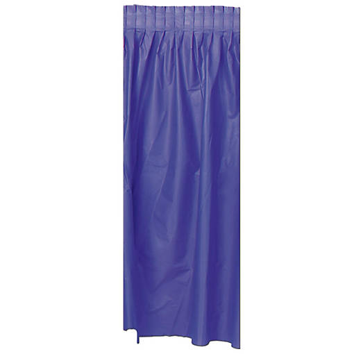 Beistle - Plastic Table Skirting - Purple - 6 Pack