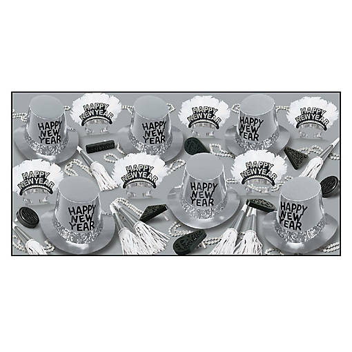 Beistle - Platinum New Year's Eve Assorted for 50 - 1 Pack