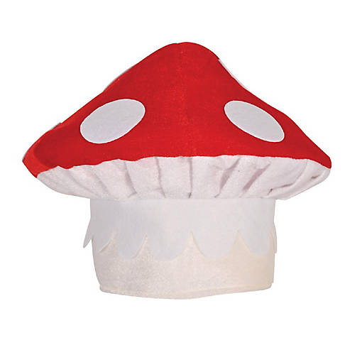 Beistle - Plush Mushroom Hat - 12 Pack