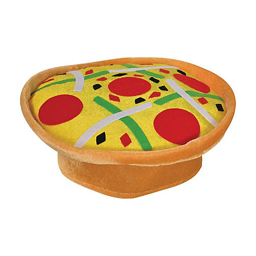 Beistle - Plush Pizza Hat - 6 Pack