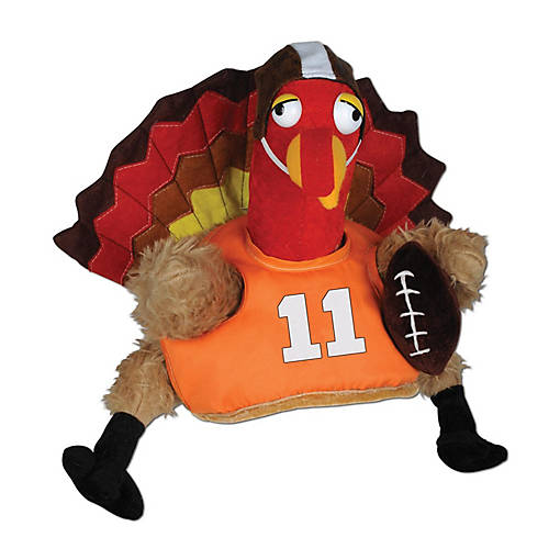 Beistle - Plush Touchdown Turkey Hat - 4 Pack