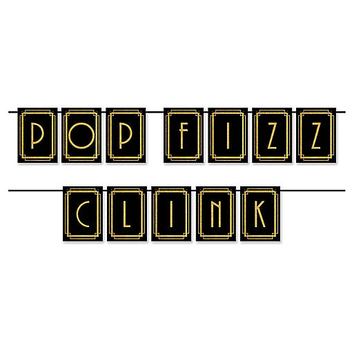 Beistle - Pop, Fizz, Clink Streamer - 12 Pack