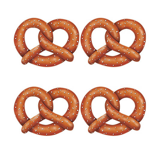 Beistle - Pretzel Cutouts - 12 Pack