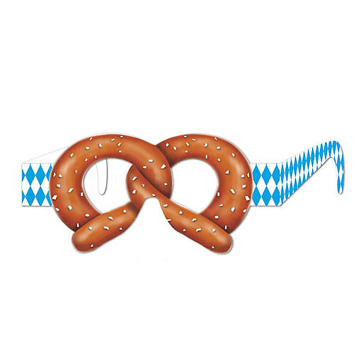 Beistle - Pretzel Eyeglasses - 12 Pack