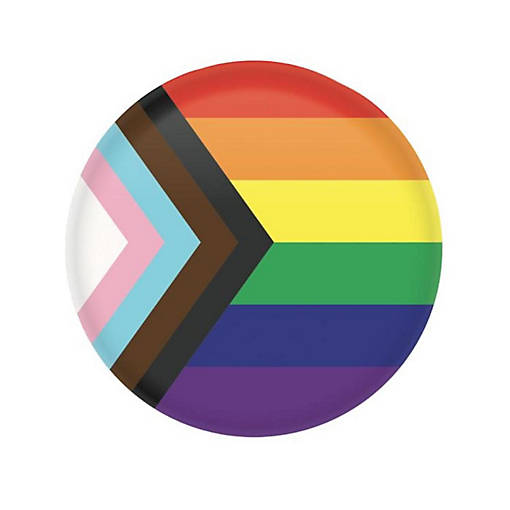 Beistle - Pride Flag Button - 6 Pack