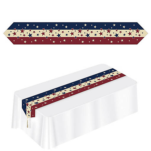 Beistle - Printed Americana Table Runner - 12 Pack