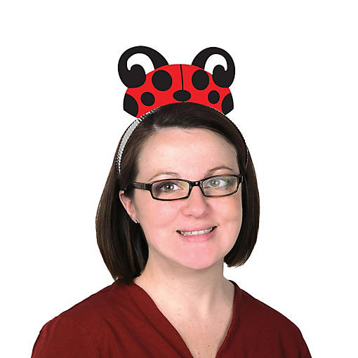 Beistle - Printed Ladybug Tiaras - 12 Pack