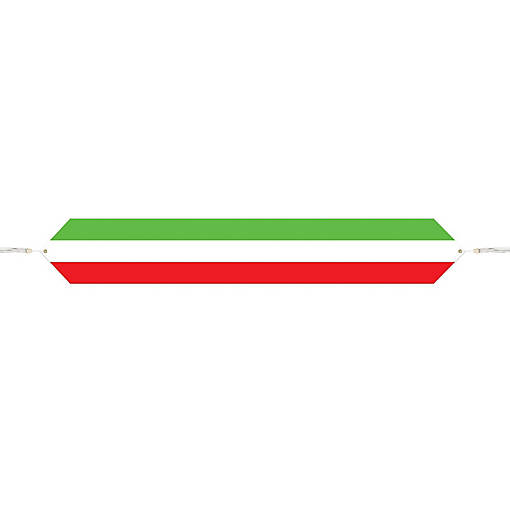 Beistle - Printed Red, White &amp; Green Table Runner - 12 Pack