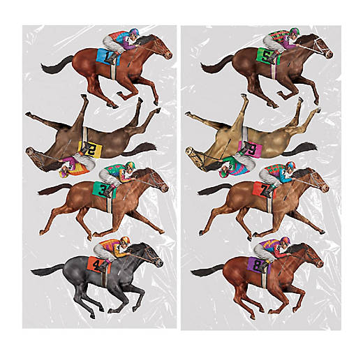 Beistle - Race Horse Props - 12 Pack