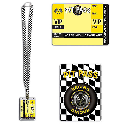 Beistle - Racing Pit Pass - 12 Pack