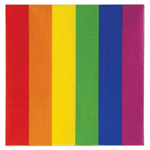 Beistle - Rainbow Luncheon Napkins - 12 Pack