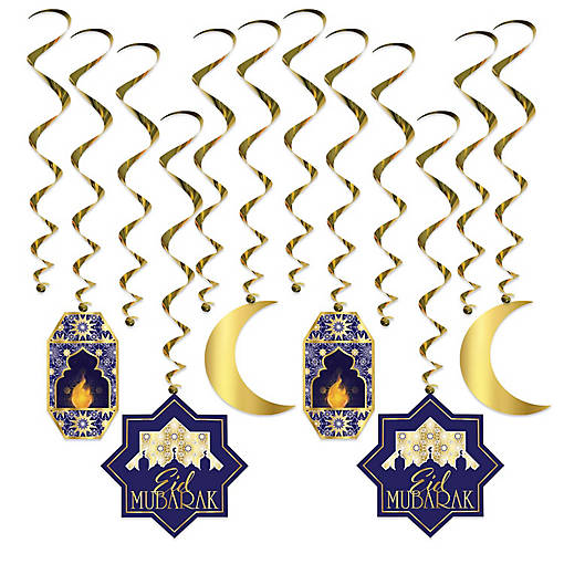 Beistle - Ramadan Whirls - 6 Pack
