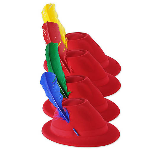 Beistle - Red Velour Alpine - 24 Pack