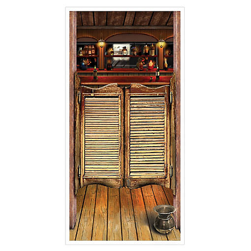Beistle - Saloon Door Cover - 12 Pack