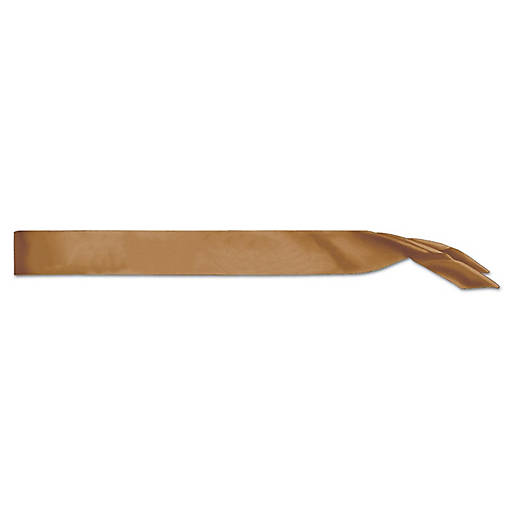 Beistle - Satin Sash - Golden - 6 Pack