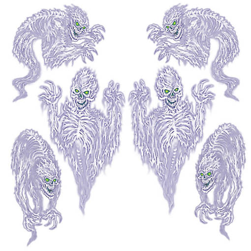 Beistle - Scary Spirit Props - 12 Pack