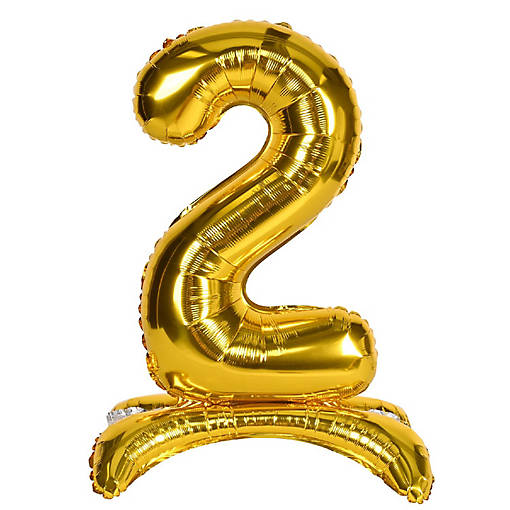 Beistle - Self-Standing Balloon Number "2" - 6 Pack
