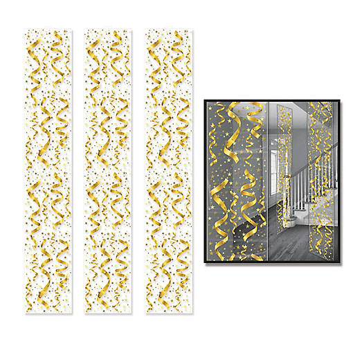 Beistle - Serps &amp; Confetti Party Panels - 12 Pack