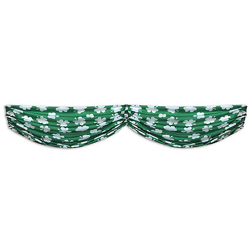 Beistle - Shamrocks Fabric Bunting - 6 Pack