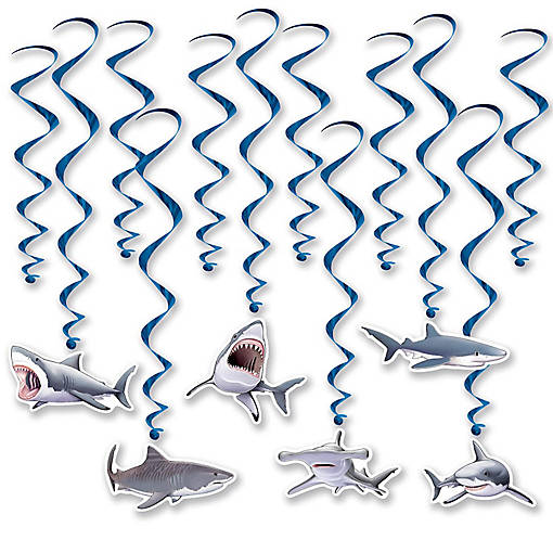 Beistle - Shark Whirls - 6 Pack