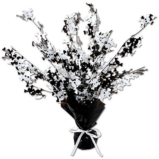 Beistle - Skull &amp; Crossbones Centerpiece - 12 Pack