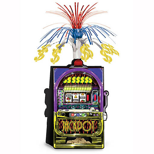 Beistle - Slot Machine Centerpiece - 12 Pack
