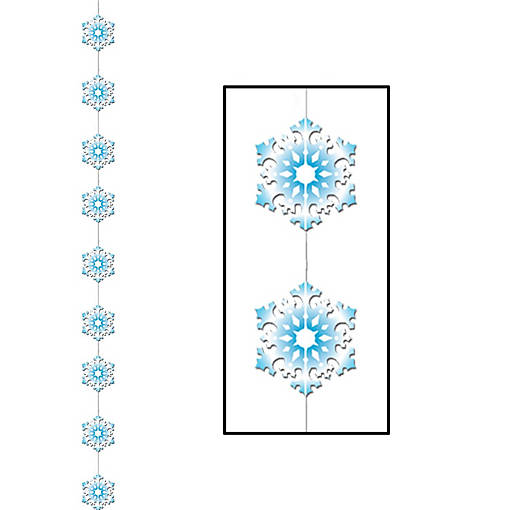 Beistle - Snowflake Stringer - 12 Pack