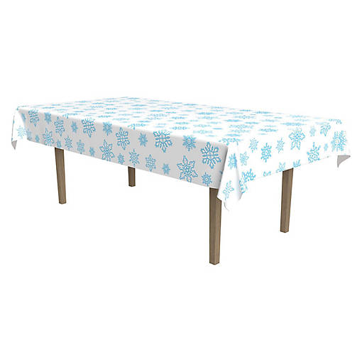 Beistle - Snowflake Tablecover - 12 Pack