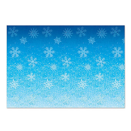 Beistle - Snowflakes Backdrop - 6 Pack