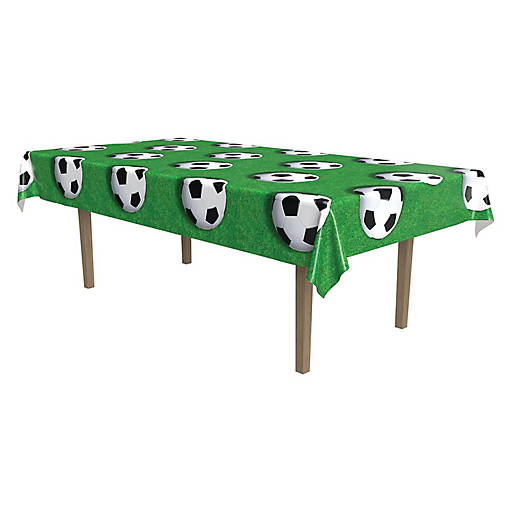 Beistle - Soccer Ball Tablecover - 12 Pack
