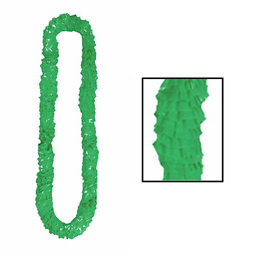 Beistle - Soft-Twist Poly Leis - Green - 144 Pack