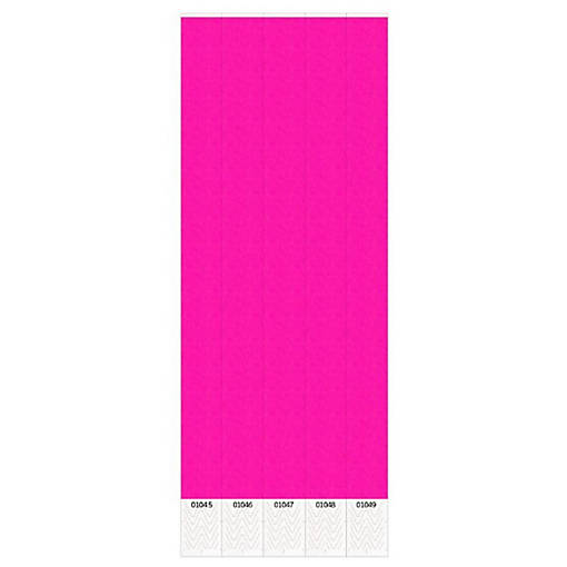 Beistle - Solid Color Wristbands - Purple - 6 Pack