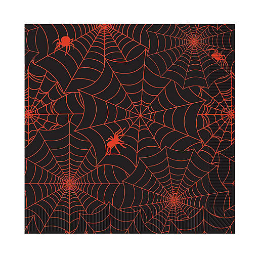 Beistle - Spider Web Luncheon Napkins - 12 Pack