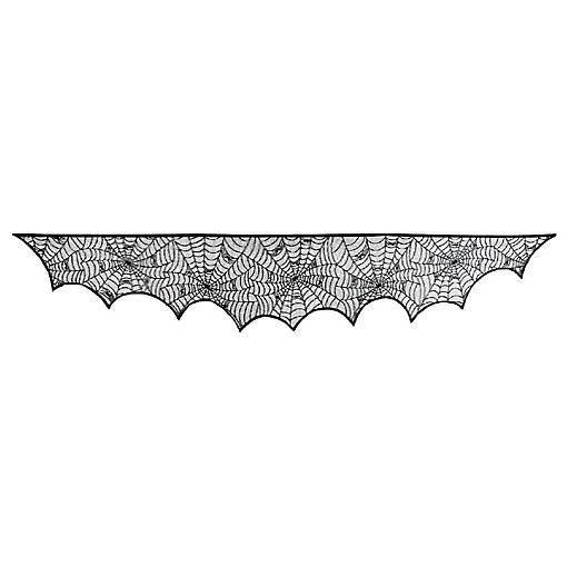 Beistle - Spider Web Mantel Scarf - 12 Pack