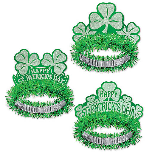 Beistle - St Patrick Regal Tiaras - 50 Pack