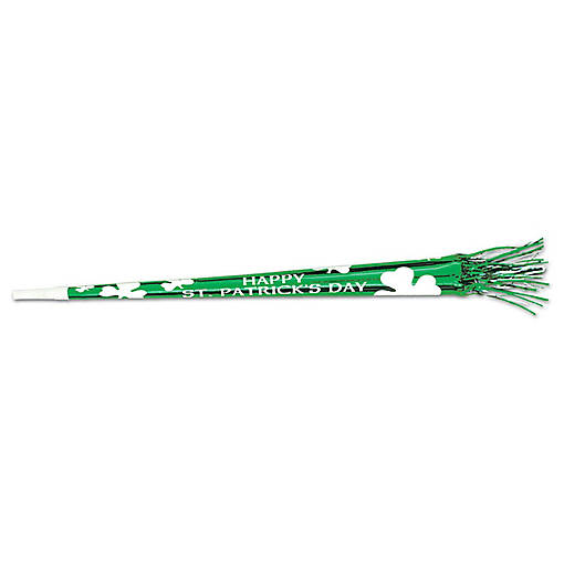 Beistle - St Patrick Tasseled Trumpets - 25 Pack