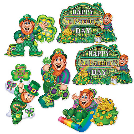 Beistle - St Patrick's Day Cutouts - 12 Pack
