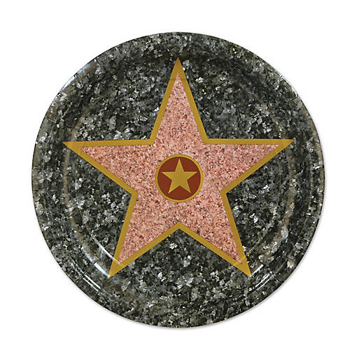 Beistle - "Star" Plates - 12 Pack